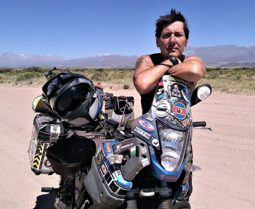 Spencer Conway, Adventure Motorcyclist