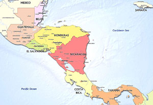 Map Of Central America